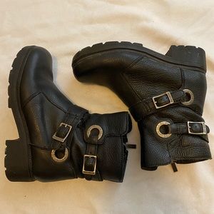 Harley Davidson motorcycle boots